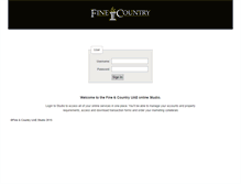 Tablet Screenshot of fineandcountry.me